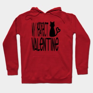 Valentine cat Hoodie